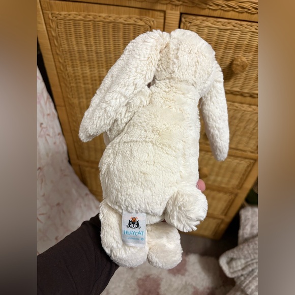 Jellycat  Bashful Red Love Heart Bunny with Red Heart Plush ♥️ - Picture 5 of 5